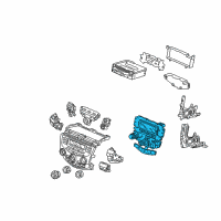 OEM 2007 Honda Accord Base Assy., Power (Alpine) Diagram - 39170-SDA-A31