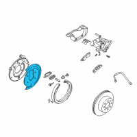 OEM 2006 GMC Envoy XL Shield Diagram - 15158972