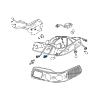 OEM Connector, Wiring Harness Diagram - 12101897