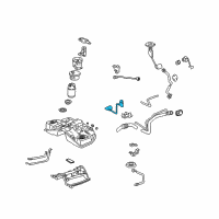 OEM 2008 Lexus SC430 Gage Assy, Fuel Sender Diagram - 83320-24090