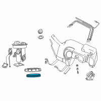 OEM BMW 318is Rubber Ring Diagram - 16-11-1-179-637