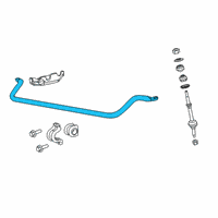 OEM Ram Bar-Front Diagram - 68137195AA