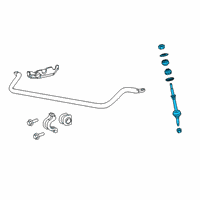 OEM 2022 Ram 3500 Sway Bar Link Diagram - V8205009AA