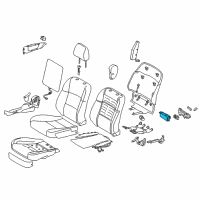 OEM 2017 Lexus GS200t Switch Assy, Power Seat Diagram - 84920-30310