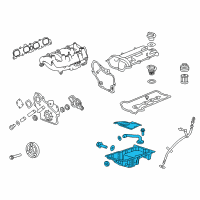 OEM 2013 Buick Verano Pan Asm-Oil Diagram - 12647251