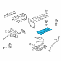 OEM 2012 Buick Regal Valve Grind Gasket Kit Diagram - 12650319