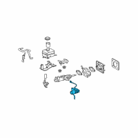 OEM Lexus RX400h Cylinder Sub-Assy, Brake Stroke Simulator Diagram - 47207-48050