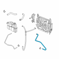 OEM 2010 Dodge Charger Hose-Heater Supply Diagram - 55038126AA