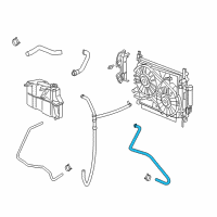 OEM 2010 Dodge Challenger Hose-Heater Supply Diagram - 55038126AA