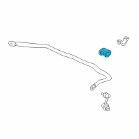 OEM 2005 Honda CR-V Bush, Stabilizer Holder Diagram - 51306-S7B-014