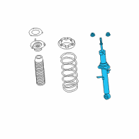 OEM 2013 Infiniti M56 ABSORBER Kit - Shock, Front Diagram - E6110-1MA0C