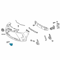 OEM Toyota Prius C Ambient Temperature Sensor Diagram - 88790-22131