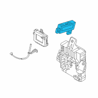 OEM Hyundai Sonata Ignition Control Module Relay Box Assembly Diagram - 91940-C2010
