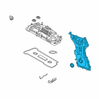 OEM 2022 Ford Edge Front Cover Diagram - K2GZ-6019-A