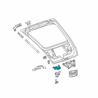 OEM Chrysler Crossfire Handle-Latch Diagram - 5174402AA