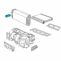 OEM BMW Z3 Expansion Valve Diagram - 64-11-1-468-479