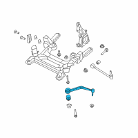 OEM Pontiac Front Lower Control Arm Diagram - 92253411