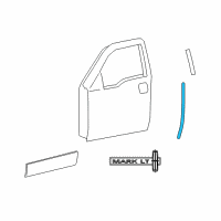 OEM Lincoln Mark LT Edge Guard Diagram - 4L3Z-7820910-AA