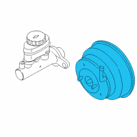 OEM 2003 Nissan Maxima Brake Booster Diagram - 47210-3Y61A