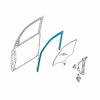 OEM 2002 Ford Escape Run Channel Diagram - YL8Z-7821546-BAA