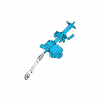 OEM Hyundai Elantra Column & Shaft Assembly-Steering Diagram - 56310-2L300-AS1