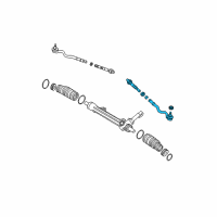 OEM BMW 323Ci Tie Rod Assembly Diagram - 32-10-6-777-503