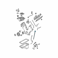 OEM 2003 Ford Expedition Dipstick Diagram - 4L3Z-6750-AA