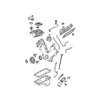 OEM 2004 Ford Expedition Cover Gasket Diagram - XL3Z-9461-CA