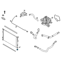 OEM 1998 Hyundai Accent Front Combination Lamp Bulb Holder Assembly Diagram - 92340-34550