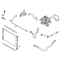 OEM 1996 Hyundai Sonata Front Combination Lamp Bulb Holder Assembly Diagram - 92340-34550