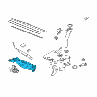 OEM Scion Linkage Assembly Diagram - 85150-12B50