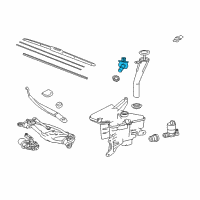 OEM Scion iM Fluid Level Sensor Diagram - 85397-02550