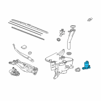 OEM Scion Washer Pump Diagram - 85330-02050