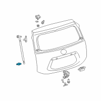 OEM 2019 Toyota Prius AWD-e Support Cylinder Bolt Diagram - 68961-47010