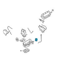 OEM Dodge Filter-Engine Oil Diagram - 5175567AA