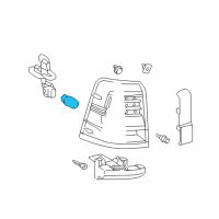 OEM 2019 Lexus RX350 Bulb Diagram - 90981-15021