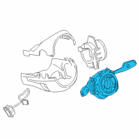 OEM BMW 430i xDrive Gran Coupe SWITCH UNIT STEERING COLUMN Diagram - 61-31-9-474-850