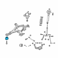 OEM 2011 Jeep Grand Cherokee BUSHING-Cradle Diagram - 68272300AC