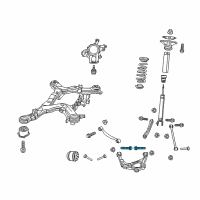 OEM 2021 Jeep Grand Cherokee Bolt-HEXAGON FLANGE Head Diagram - 6512063AA