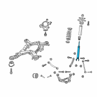 OEM 2016 Dodge Durango ABSORBER-Suspension Diagram - 68330536AA