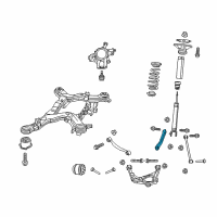 OEM 2020 Dodge Durango Link-CAMBER Diagram - 52124821AC