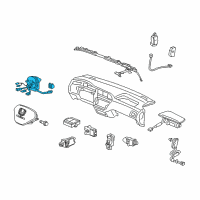 OEM 2008 Honda Ridgeline Reel Assembly, Cable (Furukawa) Diagram - 77900-SJC-A01