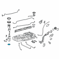 OEM 2014 Toyota Sienna Support Gasket Diagram - 77169-48060