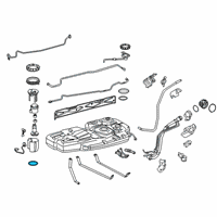 OEM 2007 Toyota Highlander Support Gasket Diagram - 77169-48060