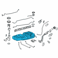 OEM Toyota Sienna Fuel Tank Diagram - 77001-08080