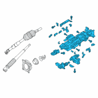 OEM 2020 Infiniti QX80 COLUMN ASSY-STEERING, UPPER Diagram - 48810-6GY0B