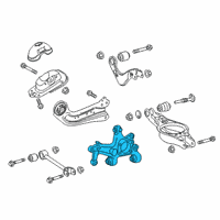 OEM 2022 Toyota Prius AWD-e Knuckle Diagram - 42304-47060