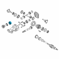 OEM Nissan Bearing-Drive Pinion, Front Diagram - 38140-40P00