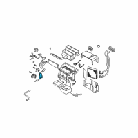 OEM 2004 Nissan Maxima Duct Assembly-Foot Diagram - 27126-8J000