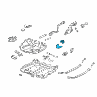 OEM Honda Civic Sensor Assy., Vent Pressure Diagram - 04101-P2P-A00